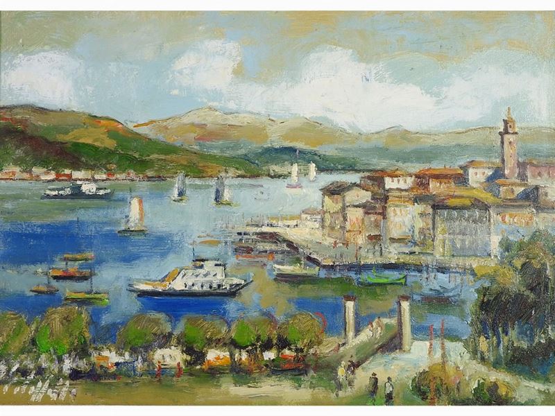 Emanuele Cappello - Paesaggio sul Lago