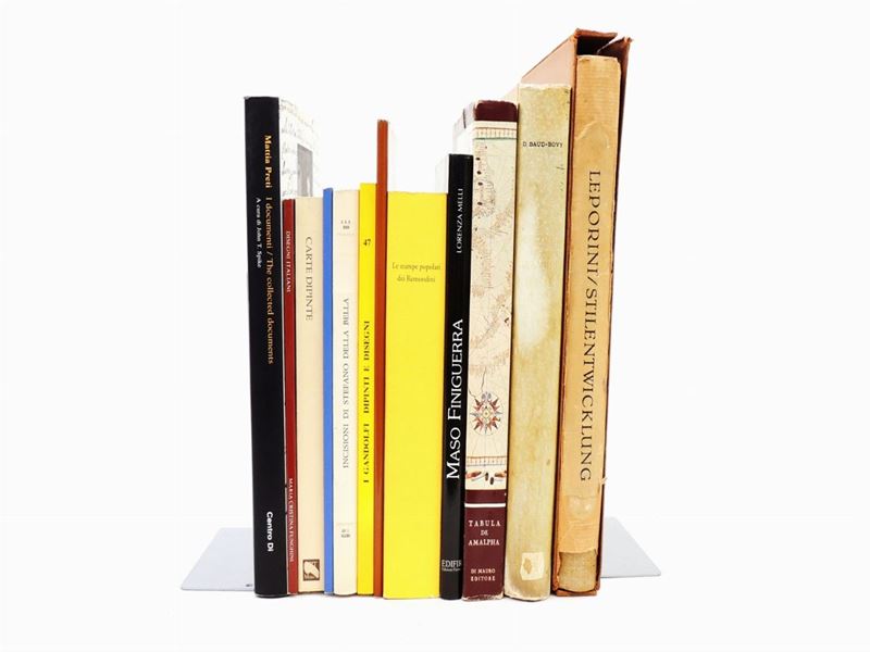 Dodici Libri D'arte tra Cui Alcuni sulla Grafica