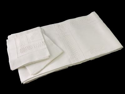 Tovaglia in Cotone Bianco