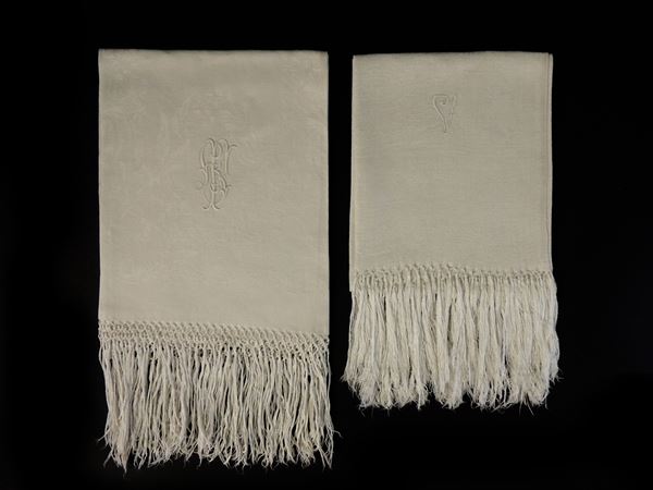 Lotto di asciugamani in cotone di fiandra
