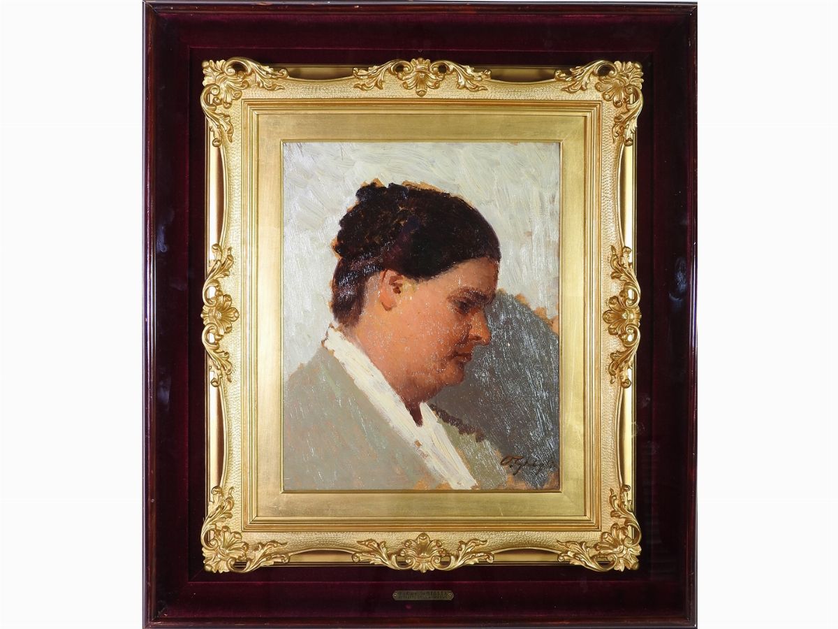 Oscar Ghiglia - Ritratto di Isa 1917 Circa