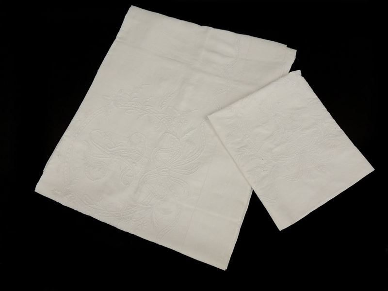 Lenzuolo in Lino Bianco
