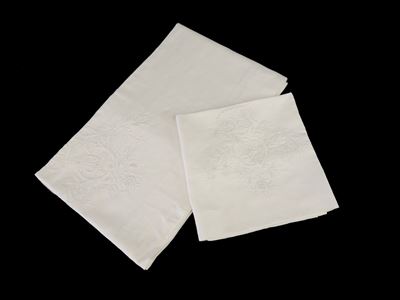 Lenzuolo in Lino Bianco