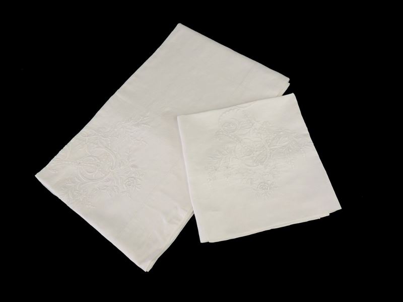 Lenzuolo in Lino Bianco