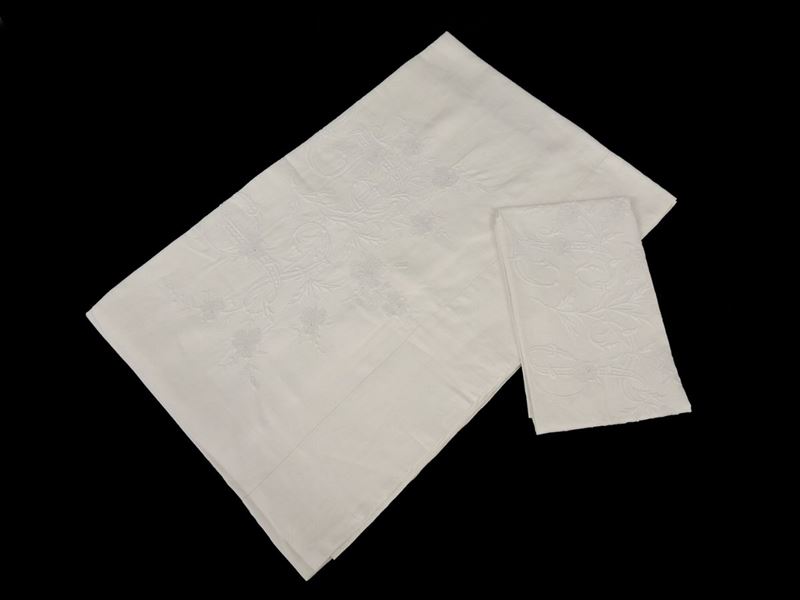 Lenzuolo in Lino Bianco