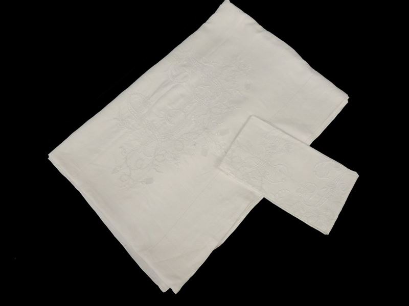 Lenzuolo in Lino Bianco