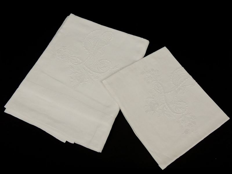 Lenzuolo in Lino Bianco