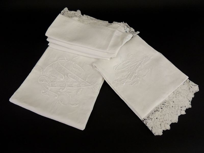 Lenzuolo in Lino Bianco