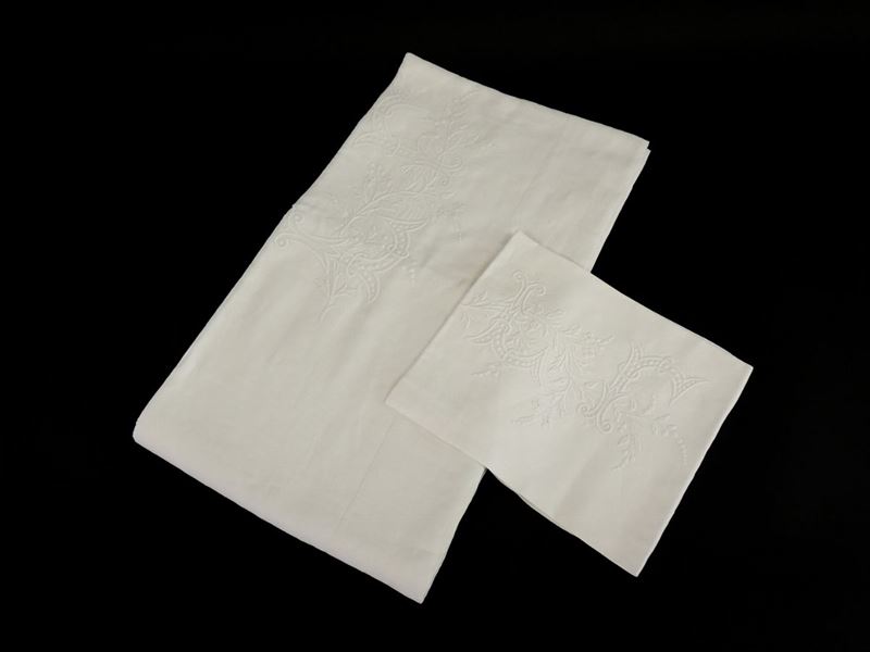 Lenzuolo in Lino Bianco