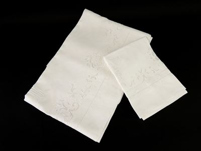 Lenzuolo in Lino Bianco