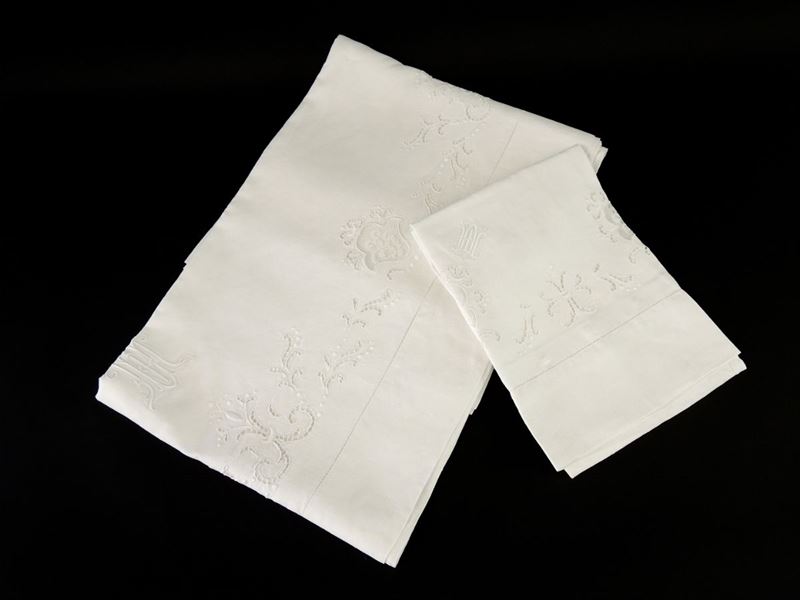 Lenzuolo in Lino Bianco