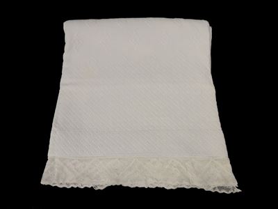 Due Copriletto in Cotone Piquet
