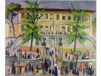Pontassieve - la Scuola Elementare 1967