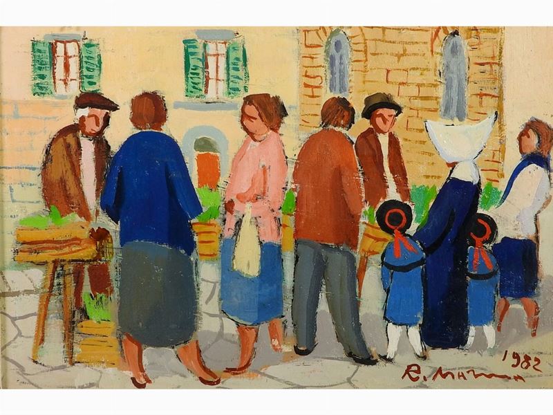 Rodolfo Marma - Mercatino 1982