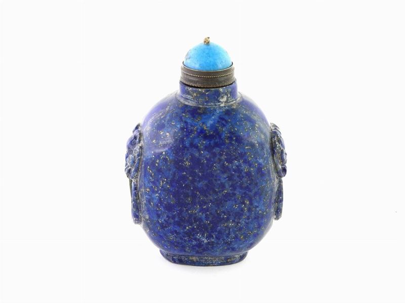 Snuff Bottle in Lapislazzulo