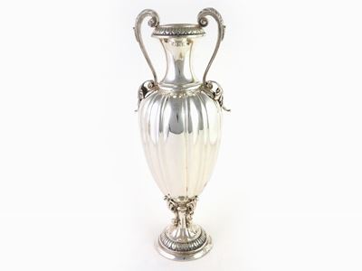Vaso Biansato in Argento