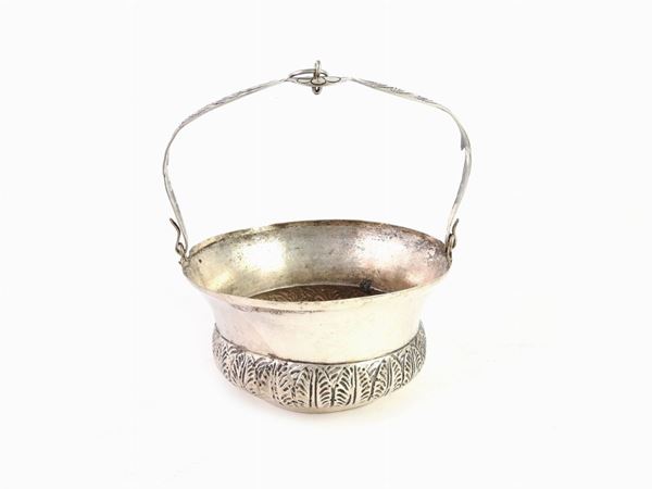 A Silver Holy Water Bucket