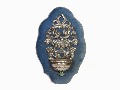 Acquasantiera Pensile in Argento
