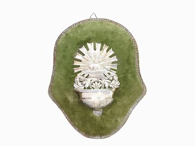 Acquasantiera Pensile in Argento