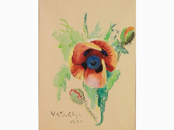 Valentino Ghiglia - Flowers 1955