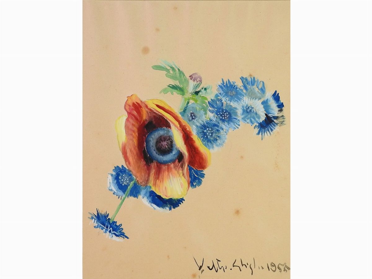 Valentino Ghiglia - Fiori 1955