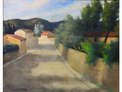 Scorcio di Strada Toscana 1978