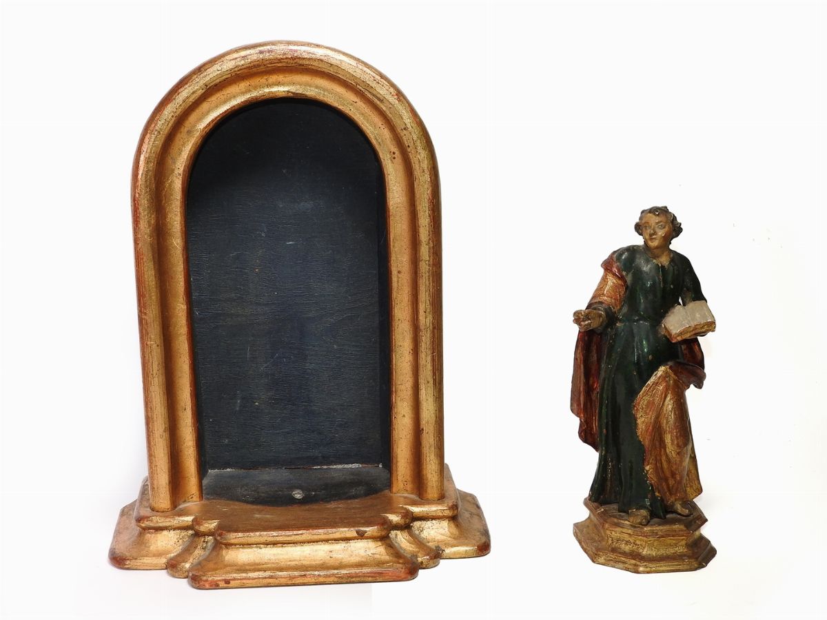 Scultura in Legno Policromo