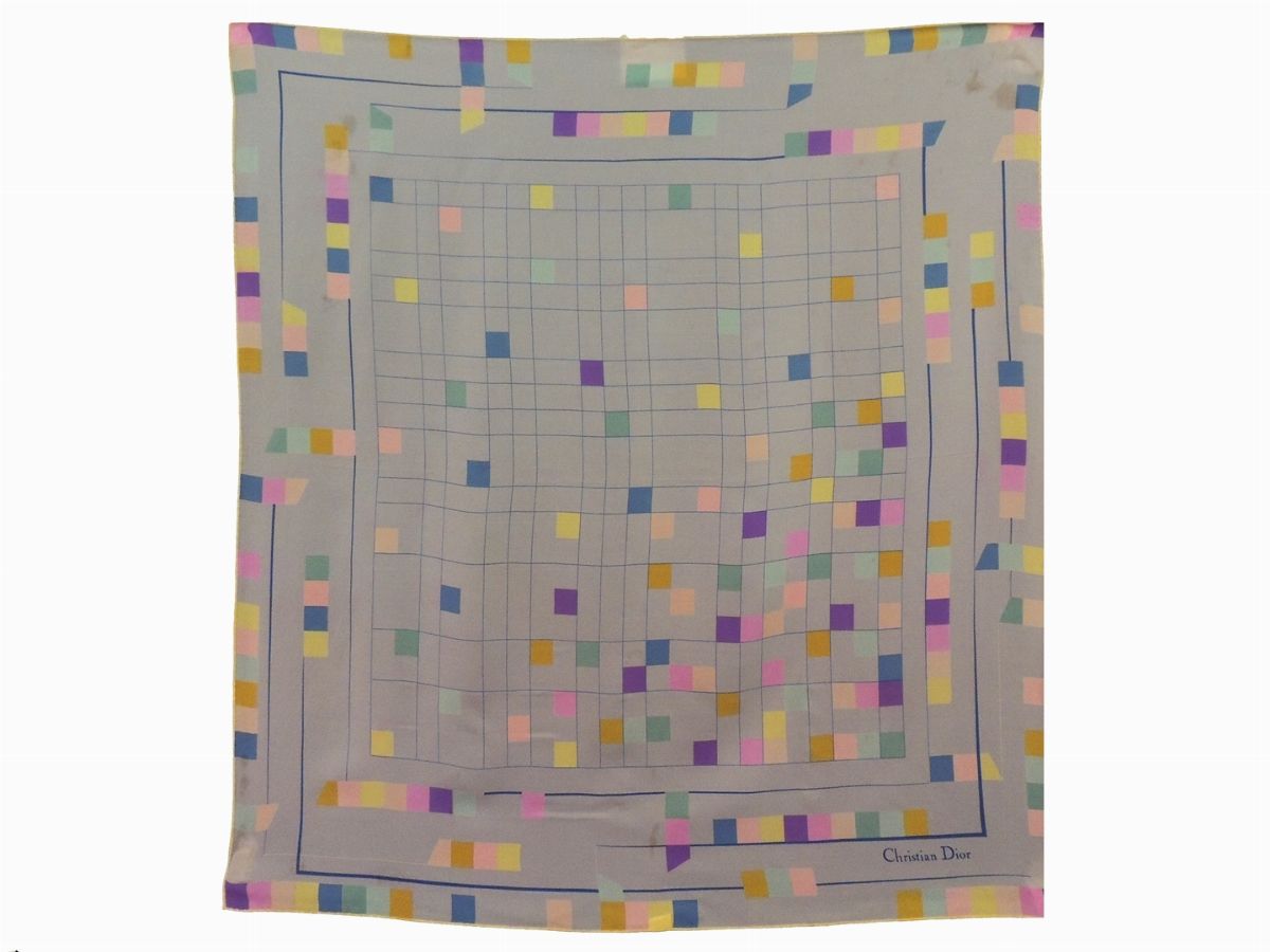 Due Foulard in Seta, Christian Dior