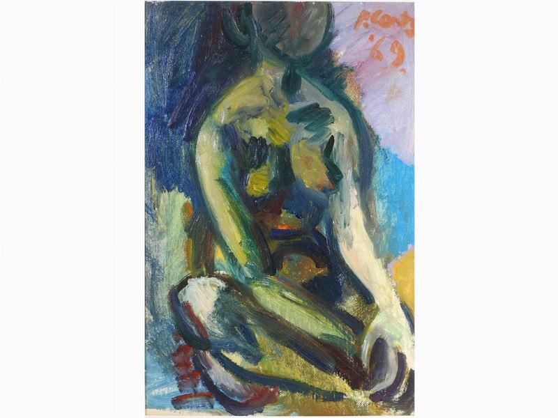 Primo Conti - Nudo Femminile 1969