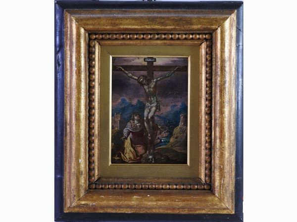Scuola fiamminga del XVII secolo - Crucifixion