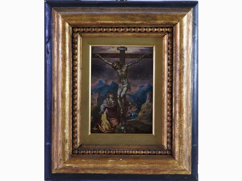 Scuola Fiamminga del XVII Secolo - Crocifissione