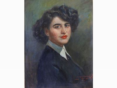 Ritratto Femminile Anni Quaranta
