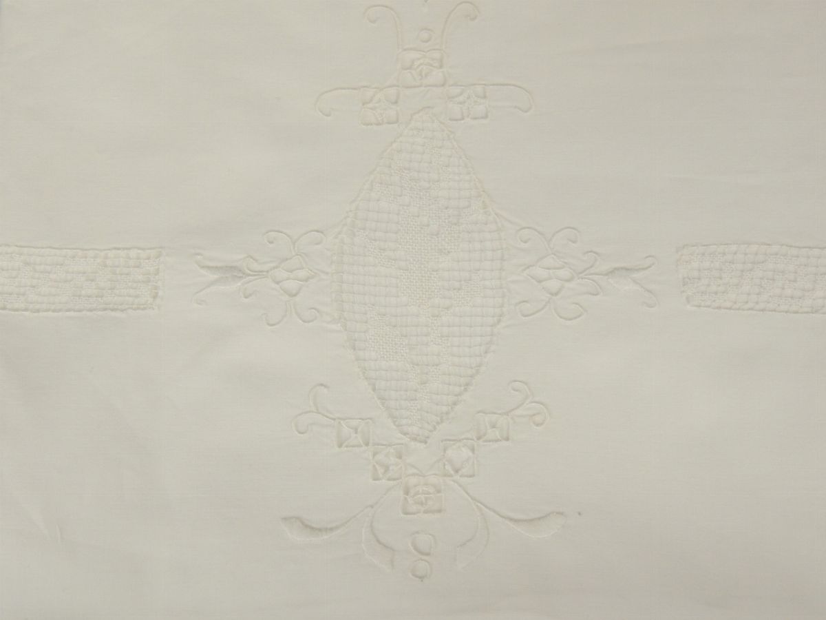 Lenzuolo Matrimoniale in Lino Bianco