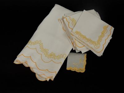Tovaglia in Cotone Bianco