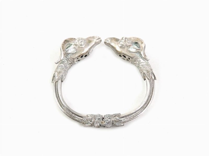 Bracciale Rigido Animalier in Argento