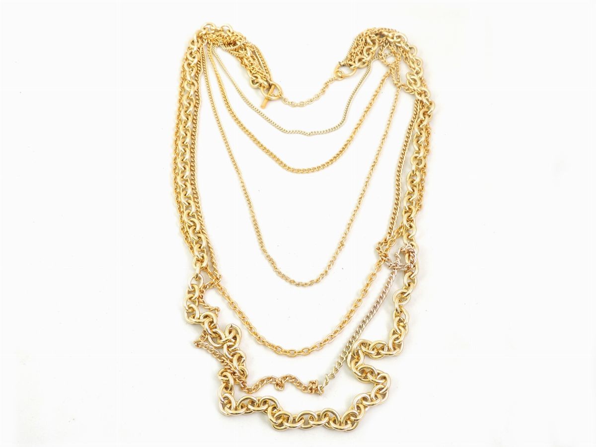 Due Collane in Alluminio e Metallo