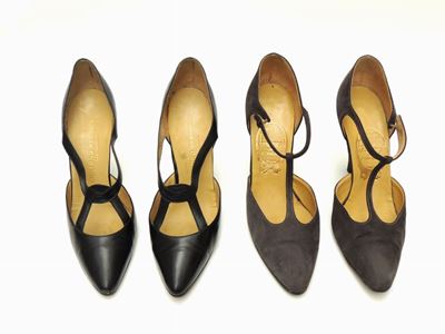 Due Paia di Scarpe in Pelle, Pedonesi