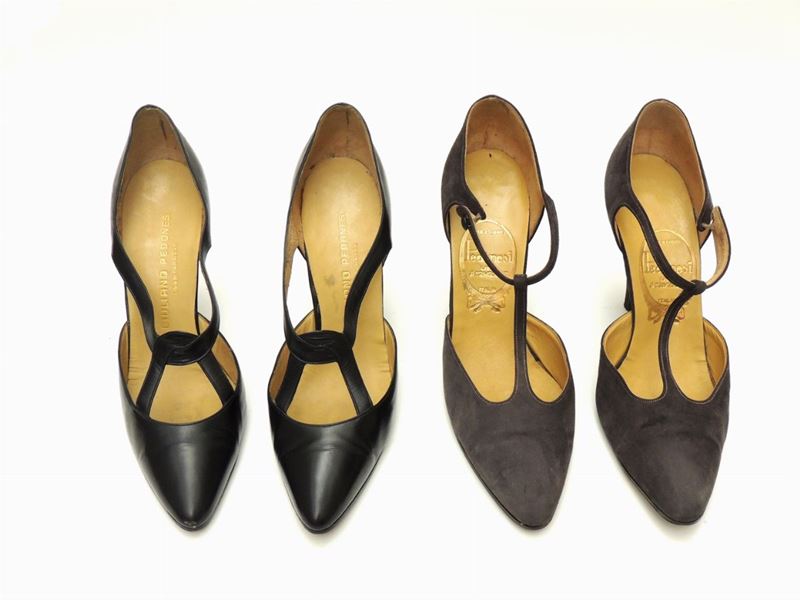 Due Paia di Scarpe in Pelle, Pedonesi
