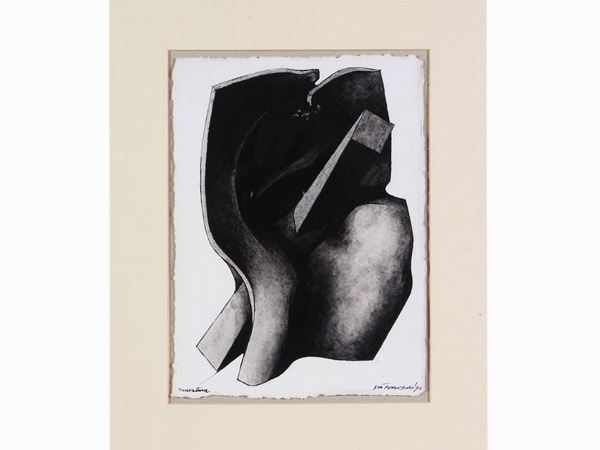 Gi&#242; Pomodoro : Travatura 1994  ((1930-2002))  - Auction Modern and Contemporary Art - II - Maison Bibelot - Casa d'Aste Firenze - Milano