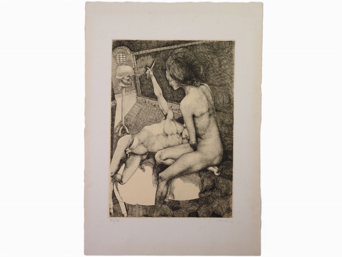 Ugo Attardi - Personaggi 1972-75