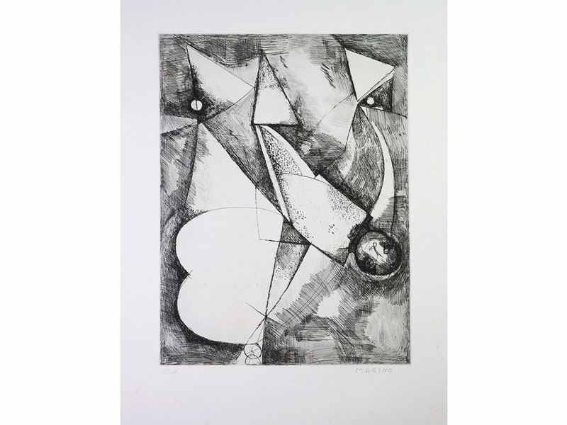 Marino Marini - La Caduta 1962