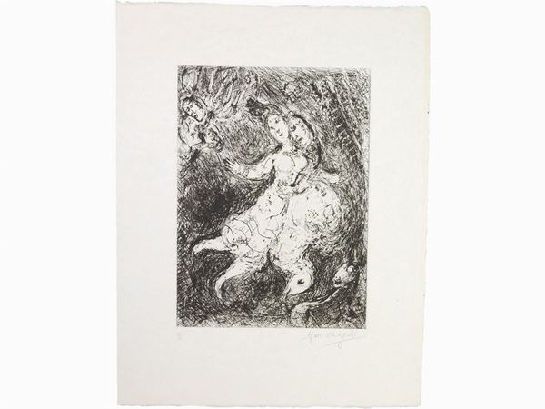 Marc Chagall - L'Envolée 1967