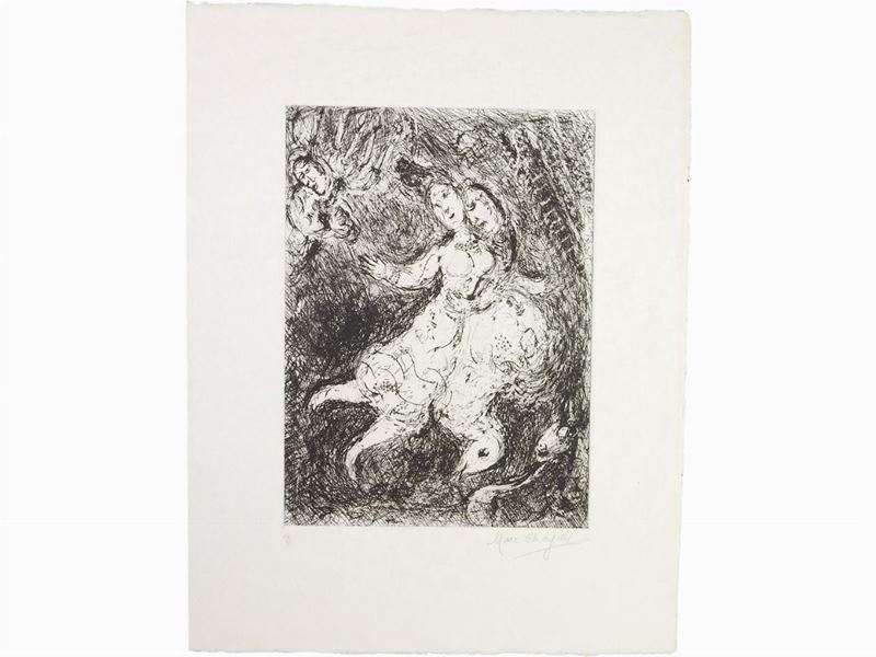 Marc Chagall - L'envolée 1967