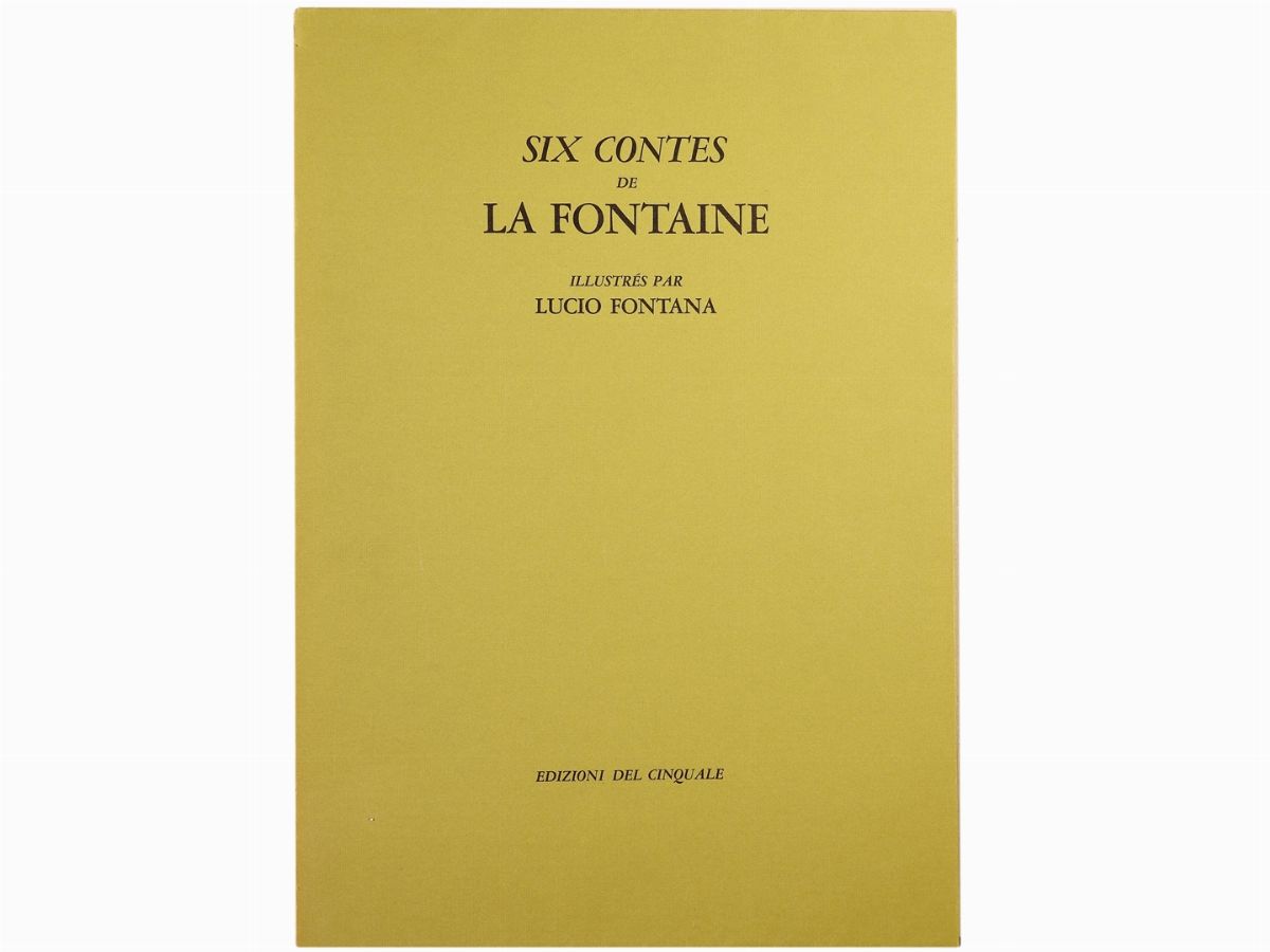 Lucio Fontana - Six Contes De la Fontaine 1964