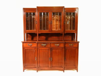 Credenza con Alzata in Noce