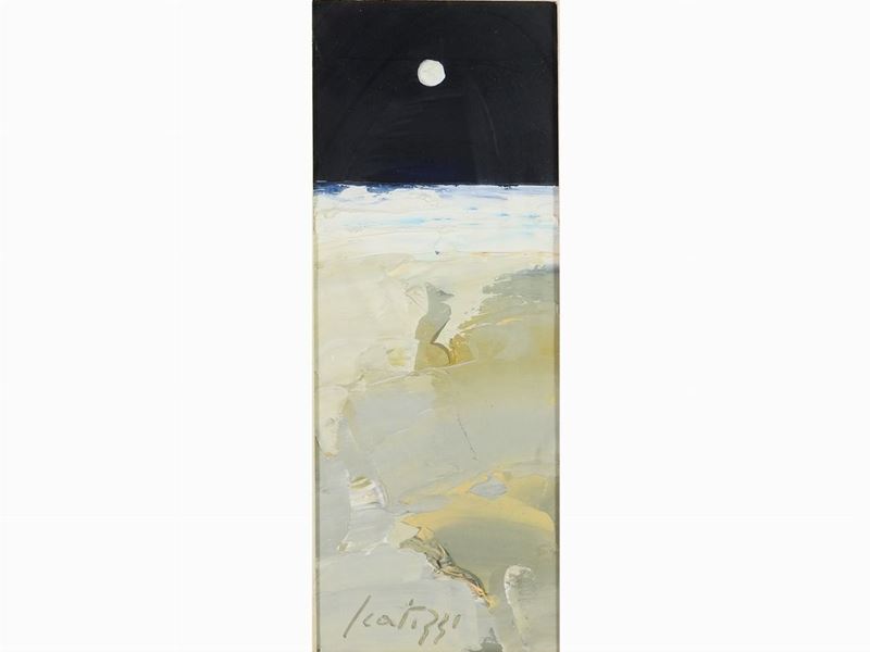 Sergio Scatizzi - Paesaggio al Chiar di Luna