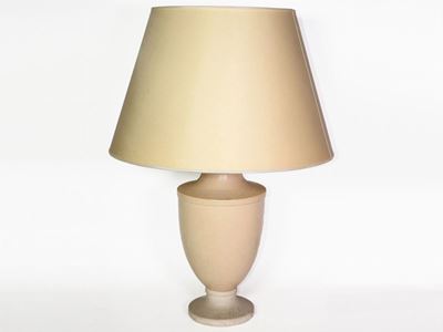 Lume da Tavolo in Terracotta Patinata Beige