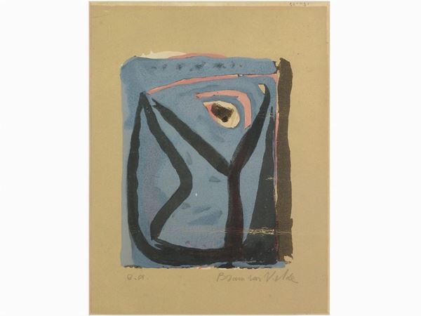 Abraham Gerardus Van Velde : Untitled  ((1895-1981))  - Auction Modern and Contemporary Art - II - Maison Bibelot - Casa d'Aste Firenze - Milano