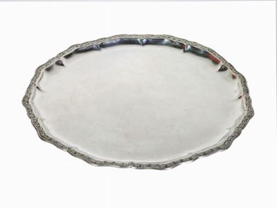 Vassoio Rotondo in Argento
