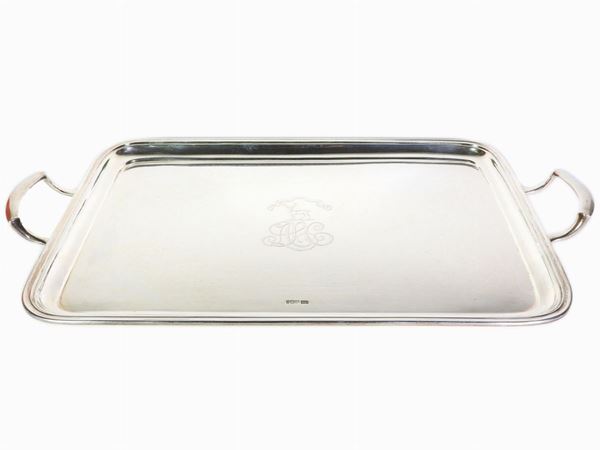 A Silver Handled Tray